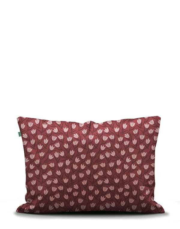 Covers & Co Tulip Mania Red kussensloop 60x70