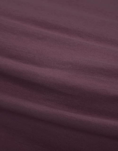 Essenza The Perfect Organic Jersey Fitted sheet Marsala